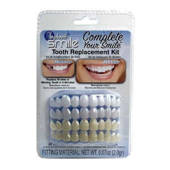 Instant Smile Comp;ete your smile tooth repolacement kit  -  As Seen  on TV Hot 10